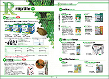 爬虫類用品カタログ