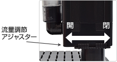流量調節アジャスター