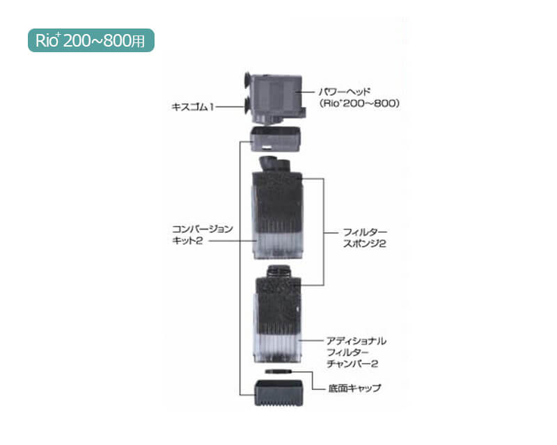 Rio+ 200-800用