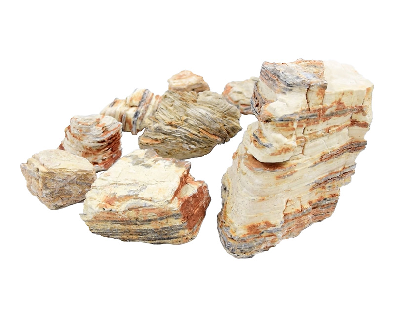 アクアリウムロック　レイアウトセット 橙層石
